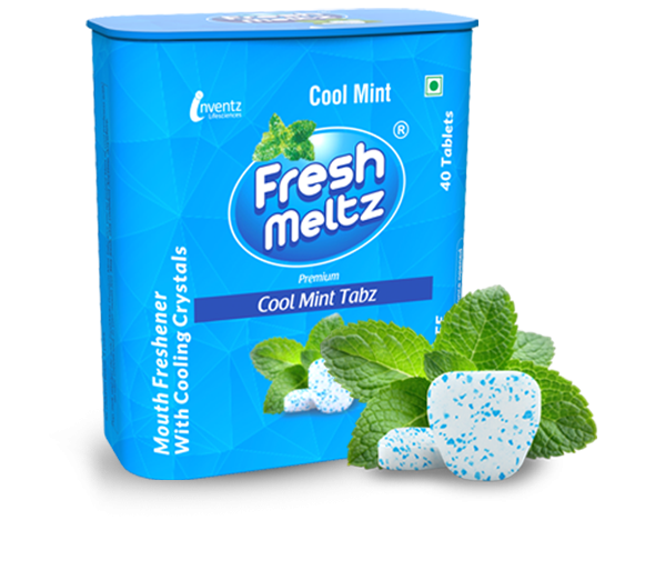 FreshMeltz Instant Mouth Freshener Mint Tabz