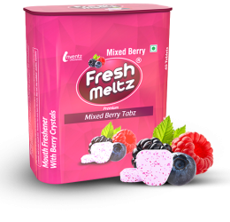 FreshMeltz Instant Mouth Freshener Mixed Berry Tabz